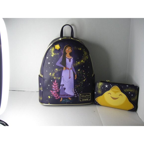 Disney Princess Loungefly Backpack & Wallet Set - Elena Of Avalor Design - Picture 1 of 3